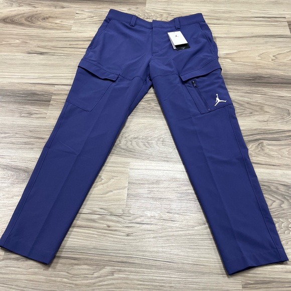 Nike Air Jordan Repel Golf Cargo Pants Slim Fit Purple Men 32x32 DZ0542-502 $110 - Picture 1 of 9